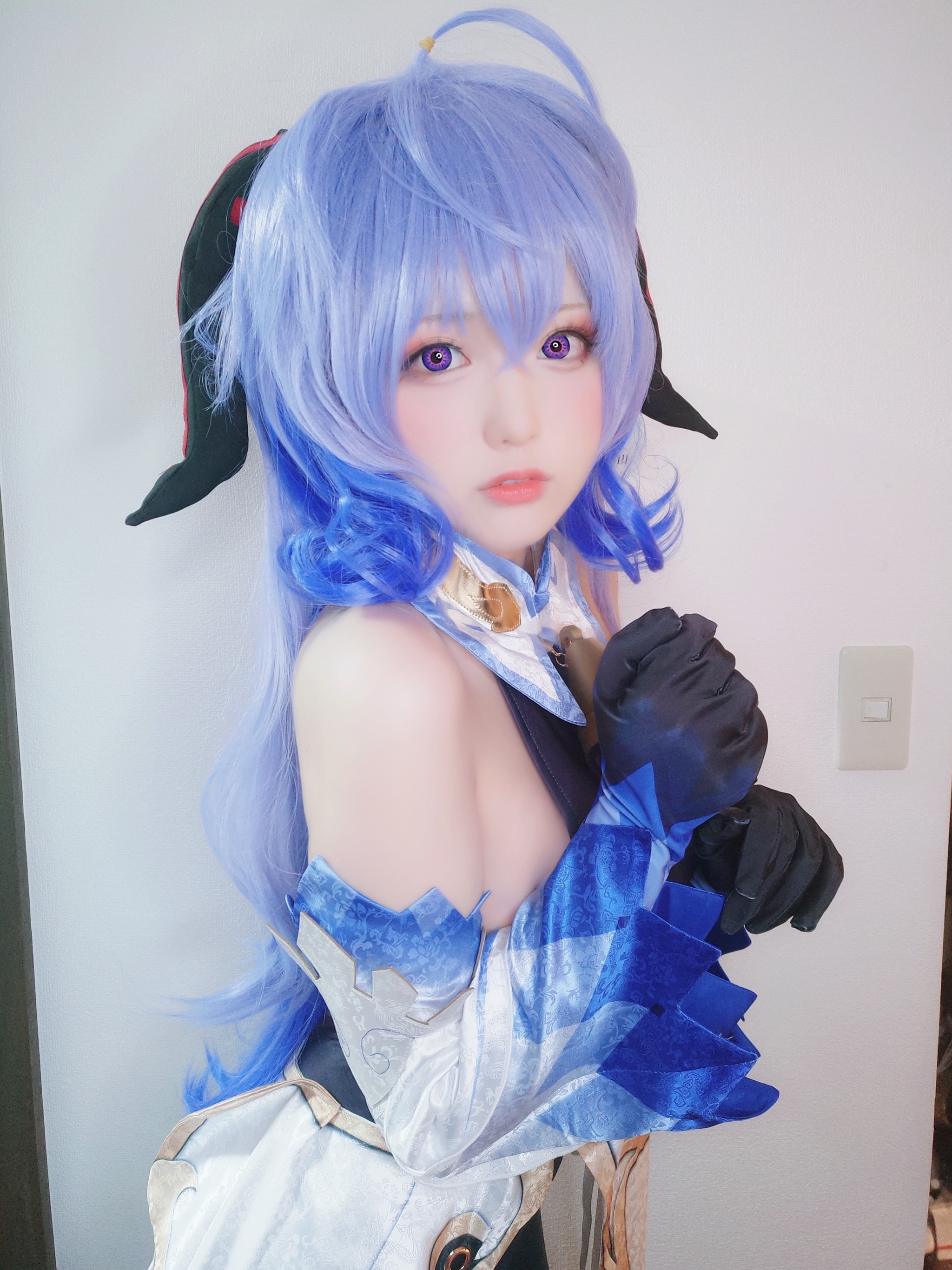 图片[1]-Yuki亭 – NO.009【原神】甘雨コスプレ  [17P]-XikXak